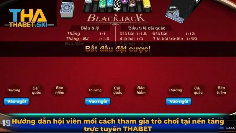Hướng dẫn hội viên mới cách tham gia trò chơi tại nền tảng trực tuyến THABET